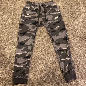 Nike camo joggers